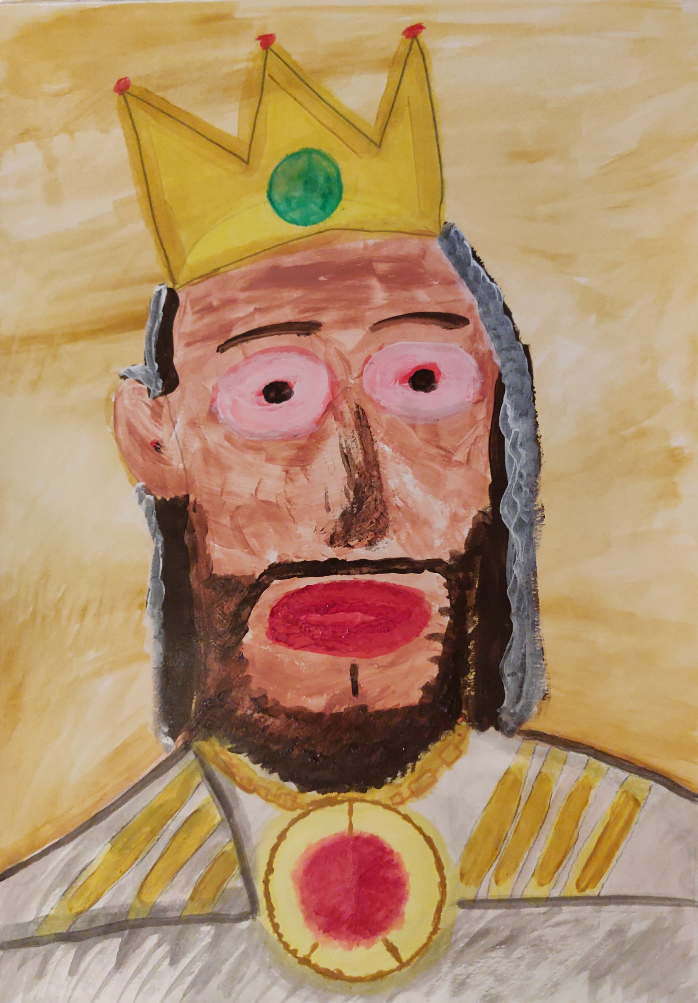 Portrait of the king